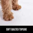 Gorilla Guard Disposable Puppy Pads, 5 Layer Pee Pads for Dogs, Absorbent Diaper Changing Pad, Dog Potty Training Supplies, Quick Dry Pet Housebreaking Essentials for Puppies, 50 Count 28x34 in