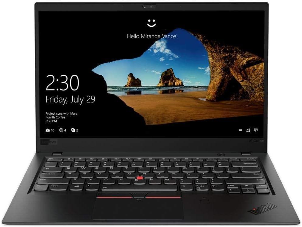 Lenovo Thinkpad X1 Carbon (6th Gen) 14in FHD (1920x1080) Ultrabook - Intel Core i7-8550U Processor, 16GB RAM, 256GB PCIe SSD, Windows 10 PRO