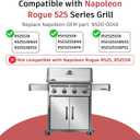 N520-0049 Warming Rack for Napoleon Rogue 525 Series Grill, 304 Stainless Steel Grill Top Rack Replacement Part for Napoleon