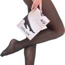 Veluk Tights For Women (Black)
