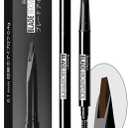 MAVENI Browcharm Microblading Eyebrow Pencil for Women,0.1mm Ultra-Fine Mechanical Pencil,Makeup Brow Definer Waterproof,Draws Tiny Brow Hairs and Fills in Sparse Areas and Gaps (05 Deep Brown)