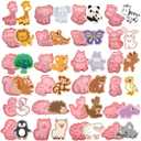 24pcs Animal Cookie Cutters Stamps Biscuit Baking Tools Embossing Cookie Molds