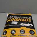 Windshield Sunshade for GMC Acadia 2024-2026 Sun Shade Car Windshield Accessories Upgrade 4 Layers Blocks UV Rays Custom Fit Acadia 240T Car Window Shades Front Windshield Keep Cool Foldable