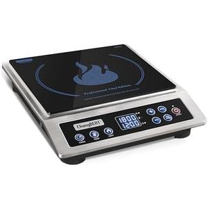 ChangBERT Induction Cooktop NSF Certified Professional Chef Edition Stove, 1800W Commericial Induction Burner with Schott Glass, Large Heating Coil Electric Hot Plate for Restaurant Hotel Food Station