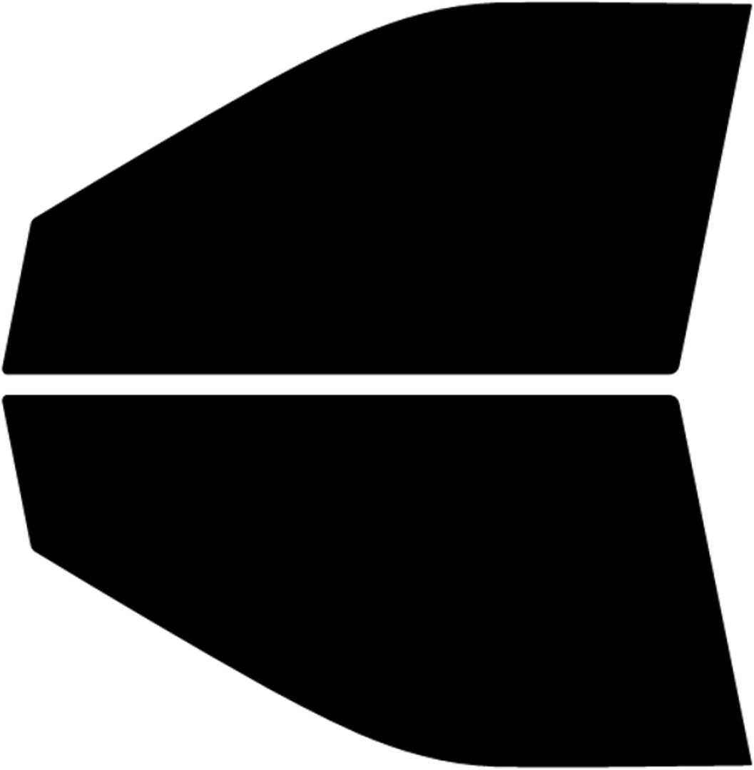 True Line Automotive Precut Auto Window Tint Compatible with Ford Explorer 4 Door SUV 2011-2019 - 20% Front Sides Only - Front Car Window Tint - Window Tint for Cars - Ceramic Window Tint Kit