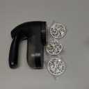 IPX6 Waterproof Washable Electric Fabric Shaver and Lint Remover, Rechargeable Sweater Defuzzer with 3 Free Extra Blades, Quickly and Effectively Remove Fluff,Fuzz,Bobbles for Clothes, Dark Black