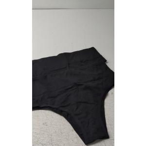 ASIMOON Tummy Control Underwear High Waisted Cotton Bikini Panties for Women Elastic No Muffin Cheeky Panty 2 Pack XL