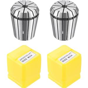 ER32 Spring Collet 1/4" Chuck for CNC Engraving Machine Lathe Milling Tool 2 Pcs