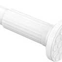 Tension Curtain Rod 51-165In(4.25-13.75Ft), Extra Long Outdoor Curtain Rod No Drilling for Window or Bathroom Patio, Adjustable Spring Shower Rod, Easy to Install Never Rust, Rod Diameter 1.26In-White