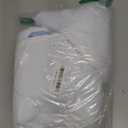 Arch Backdrop Cover, Wedding Arch Cover Spandex Fitted Cover for Photography Studio Stretchy Backdrop Cover for Birthday Baby Shower Ceremony Banquet (White+Blue, 6+6.6+7.2FT)