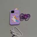 Luyiilo Kids Smart Phone Toys for Girls,Unicorn Gift Toys for Girls Ages 3-9 Christmas Birthday Gifts Mini Smart Phone Toys With 2.8" Touchscreen 16 Learning Games Dual Camera Music Player, 8G SD Card