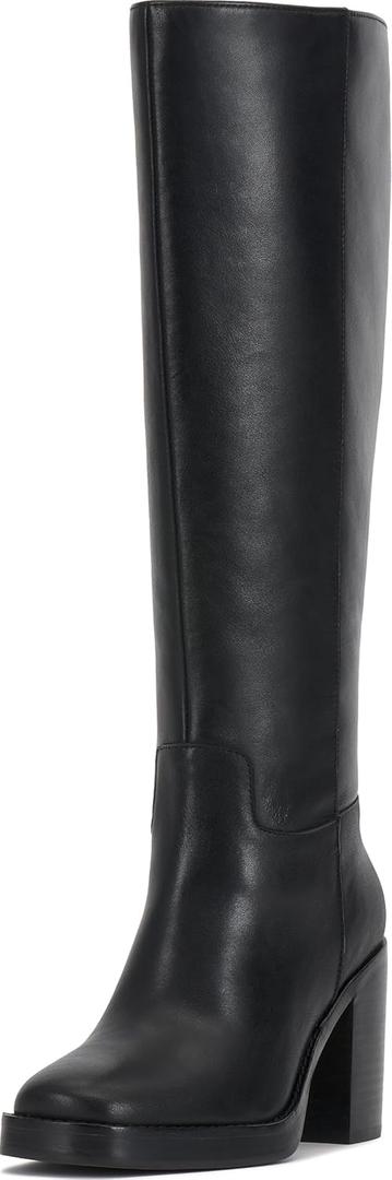 Vince Camuto womens Gibi (9.5, Black Nappa Leather)