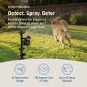 Orbit Yard Enforcer MotionActivated Water Sprinkler Outdoor Lawn & Garden Motion Sensor Activated Spray MultiAngle Detection WeatherResistant Model 62100