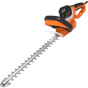 GARCARE Corded Electric Hedge Trimmer - Electric Tree Trimmers, Branch Cutter, Hedge Shears (4.8A, 610mm Laser Cut Blade, 18mm Cutting Capacity, Rotary Handle, Blade Cover Included) (GHT08)