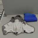 SwaddleMe by Ingenuity Original Swaddle, 100% Cotton, Improves Sleep & Calms Startle Reflex, 0-3 Months, 1.0 TOG, 3-Pack, Baby Swaddle Blanket - Criss Cross