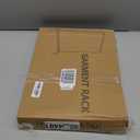 JIUYOTREE Metal Clothing Rack 43.3 Inches Clothes Garment Coat Rack with Bottom Shelf Clothing Rack for Hanging Clothes Coats Skirts Shirts Sweaters Silver Gray