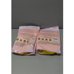 2 x Air Dry Foam Firm Clay (Mustard)