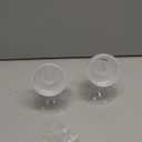 2pcs 31mm Flange Compatible with Spectra S1 S2 9 Plus Synergy Gold Ameda MYA Motif Luna Breast Pump, Replacement to Spectra Pump Parts, Breast Pump Shields 31mm Replace S1 S2 Parts