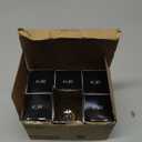 KOR (Pack of 6) A15 25W Incandescent Appliance Bulbs  Clear Finish, E26 Medium Base, 120V  Standard Size for Ovens, Refrigerators, and Lamps