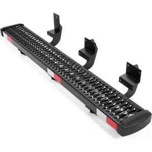 HECASA Grip Step 55-1/2 inch Steel Compatible with 2015 to Present Ford Transit 150/250/350 Passenger Side Sliding Door Running Board Side Step Cargo Van Step Black Powder Coated