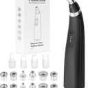 Diamond Microdermabrasion Machine, UNOISETION Rechargeable Micro Dermabrasion Facial Tool with 12 Diamond Tips, Blackhead Remover for Home Travel