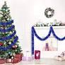 Timoo 80FT Christmas Tinsel Garland for Christmas Tree