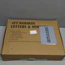 Ledido 4FT Marquee Light Up Letters L, Easy to Assemble Marquee Letters 4 Feet Tall for Indoor & Outdoor Events, Large Lighted Letter for Birthday Graduation Baby Shower Anniversary Party Decorations