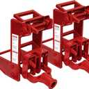 2 Pack Wall Jack, Portable Wall Jacks for Framing, Use with 1-1/2 X 3-1/2 in Fir Poles Or 1 in Od Steel Pipe, Malleable Casting Iron Wall Jack for Lifting Wall Beams, Capacity of Lifting 1,000 lbs