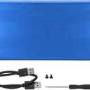 POCREATION 1Tb External Hard Drive External Hard Drive 2.5In Usb3.0 to Enclosure, Portable Exrnal Hard Dries 1Tb 2Tb, 1T Hard Drie Exrnal