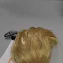 Men's Short Blonde Wig with Bangs Natural Synthetic Hair for Daily Wear & Cosplay Wig