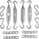 CR Brophy Machine Works TDHP Tie-Down Hardware Package, silver