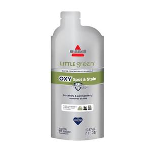 NEW BISSELL Little Green Pro Oxy Spot & Stain Super Concentrate Cleaning Formula for Portable Deep Cleaners, 5 Super Concentrate Pouches 1 fl oz, 5 Packs