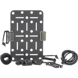 Eleven 10 Infinite Organization Panel | Versatile MOLLE Panel (4"" x 6""), Grey