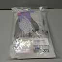 ANDANDA Kids Gardening Gloves, Nitrile Coated Children Yard Work Gloves with Grip, Suitable for Toddlers, Children, Girl, Boy (6XL(Age9-12), Purple)