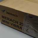 MERACH Vibration Plate Exercise Machine, Curved Vibration Plate for Lymphatic Drainage Weight Loss, Vibrating Plate with Real-Time Calorie Tracking on LED Display, Workout Equipment for Home Women Men (Black)