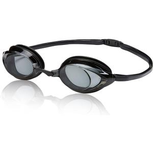 Speedo unisex-adult Swim Goggles Optical Vanquisher 2.0 (-4.5, Smoke)