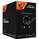 | Heavy-Duty CAT6 Plenum Cable 1000ft | UTP, 23AWG, 550MHz | DSX-8000 Certified | Stable & Remarkable Performance (Blue)