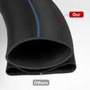 2.50-16 4PR TT 36P Dirt Bike Front/Rear Tire and Heavy Duty Inner Tube Compatible with 2.50-16 Off Road Pit Bike/Motorcycle Tire(P-121)