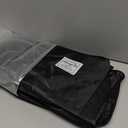 Foldable Travel Duffle Bag, Waterproof Weekender Carry On Tote Bags for Women Men, Sport Gym Hospital Bag for Labor Delivery, Handheld Luggage Bag with Trolley Sleeve, Black,1 Pack