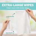 Adult Wipes for Elderly, Extra Large 8” x 12” – Thicker, Premium & Extra Moist No Rinse Whole Body Bathing & Incontinence Wipes – For Men and Women, Bed Bathing & Daily Hygiene – 600 Count