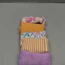 Burt's Bees Baby Girls' Underwear Set - Breathable Organic Cotton Panties, Solids, Stripes and Prints Designs, Pack of 5 Tag-Free Comfort Briefs with Sizes for Toddler Girls 2T to 8 Years Old