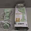 Conair Handheld Garment Steamer for Clothes - Power Steam: Small Size, Big Power - Great for Home, Office, or Travel with Dual Voltage for Worldwide Use, Mint Green