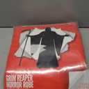 Morph Grim Reaper Costume For Men With Scythe, Adult Grim Reaper Robe, Spooky Halloween Costumes For Men (Medium)