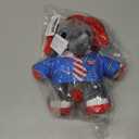 Patriotic Stars-and-Stripes Elephant Plush - Ideal Trump Merchandise Gift or Decoration with Teddy Bears for July 4th and Trump Memorabilia Enthusiasts!
