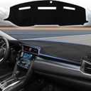 YYCKE Dash Cover Mat Custom Fit for 2009-2018 Dodge RAM 1500 2500 3500 Accessories Dashboard Pad Carpet Protector