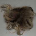 Wear and Go Glueless Body Wave Synthetic Lace Front Wig Pre Plucked Pre Cut Lace Wig for Beginners Platinum Ash Blonde with Brown Roots Ready to Wigs for Women 20 Inch Wavy