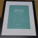 LaVie Home 11x14 Picture Frame, 11 x 14 Frame Display Pictures 8x10 with Mat or 11x14 Without Mat, Stable and Sturdy Black Frame and Polished Plexiglass, Horizontal and Vertical Format of The Walls