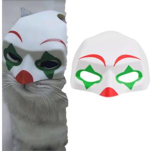 3 x Cat Mask, Cats Cosplay Hat, Cat Mask for Halloween Cosplay, Funny Kitty Costumes Accessorie (White)