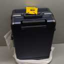 LEVEL8 Carry On Luggage Airline Approved Zipperless with Aluminum Frame, Hard Case Luggage with Spinner Wheels, Metal Travel Suitcase with Double Tsa Locks, 20 Inch, Blue