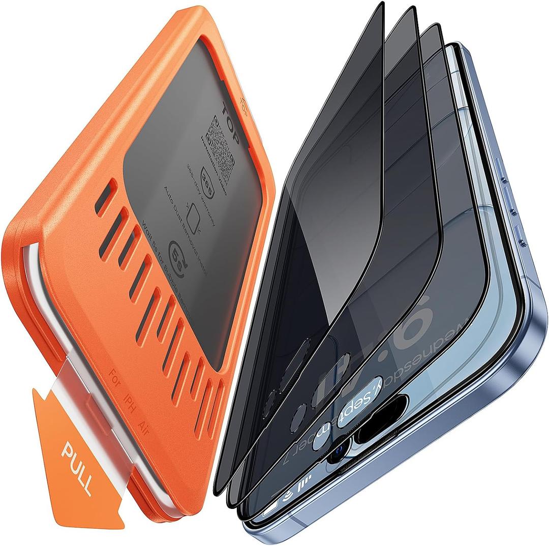 3-Pack for iPhone Air Screen Protector Privacy